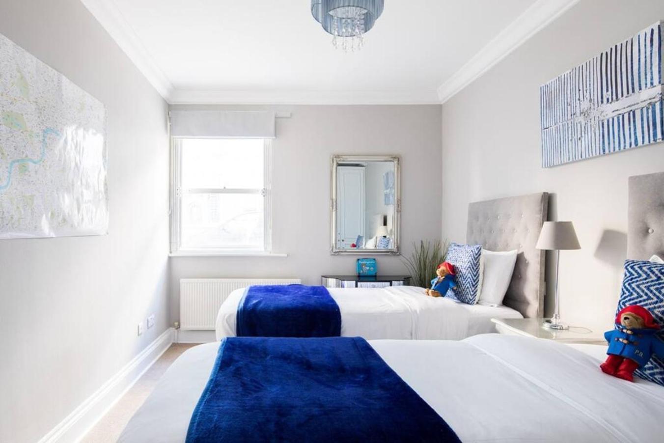 Apartament Steps From Hyde Park 2Br 2Bath Sleeps 6 Londyn Zewnętrze zdjęcie